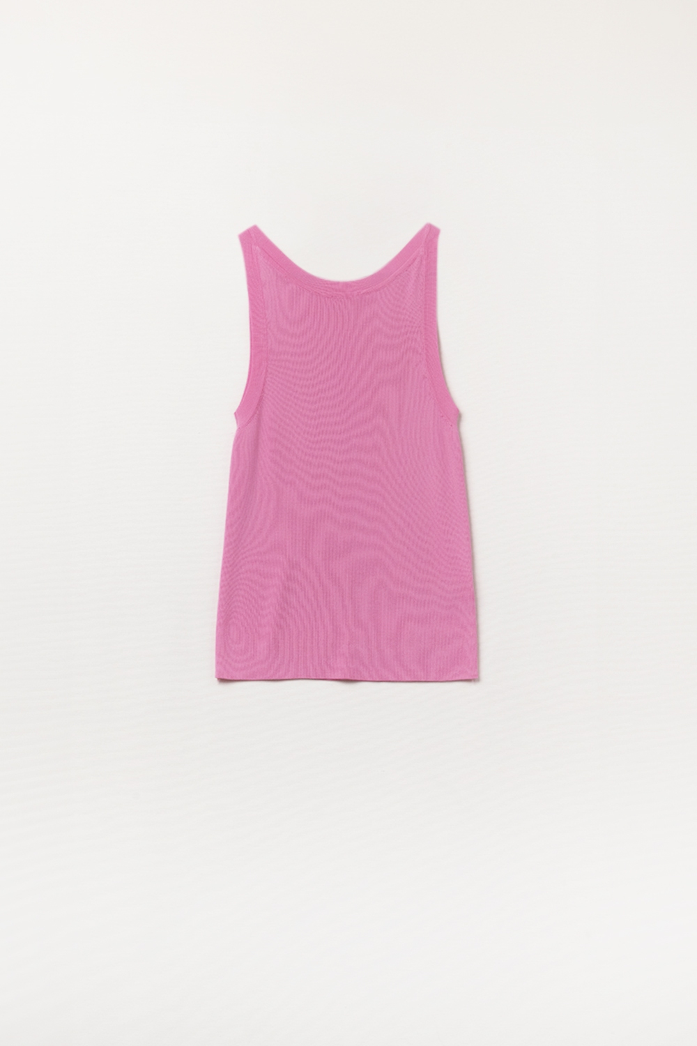 Top de punto sin mangas fucsia Top de punto sin mangas fucsia