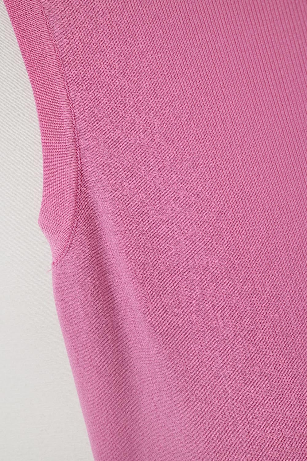 Top de punto sin mangas fucsia Top de punto sin mangas fucsia