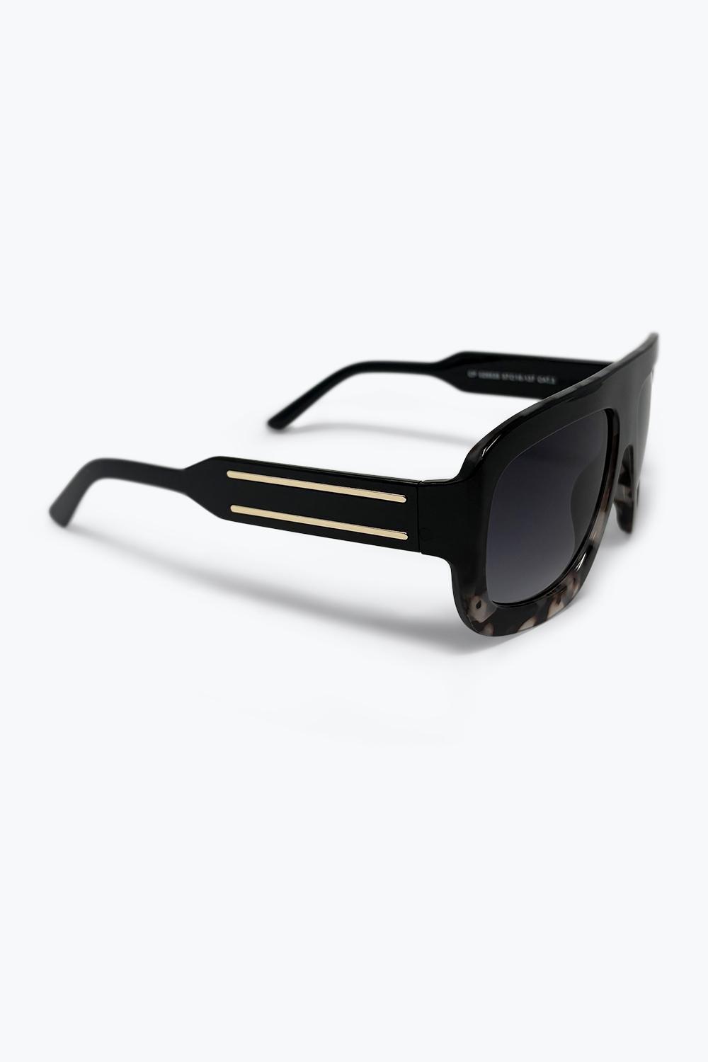 Gafas de Sol con Montura de Carey Negro y Lentes Degradados Gafas de Sol con Montura de Carey Negro y Lentes Degradados