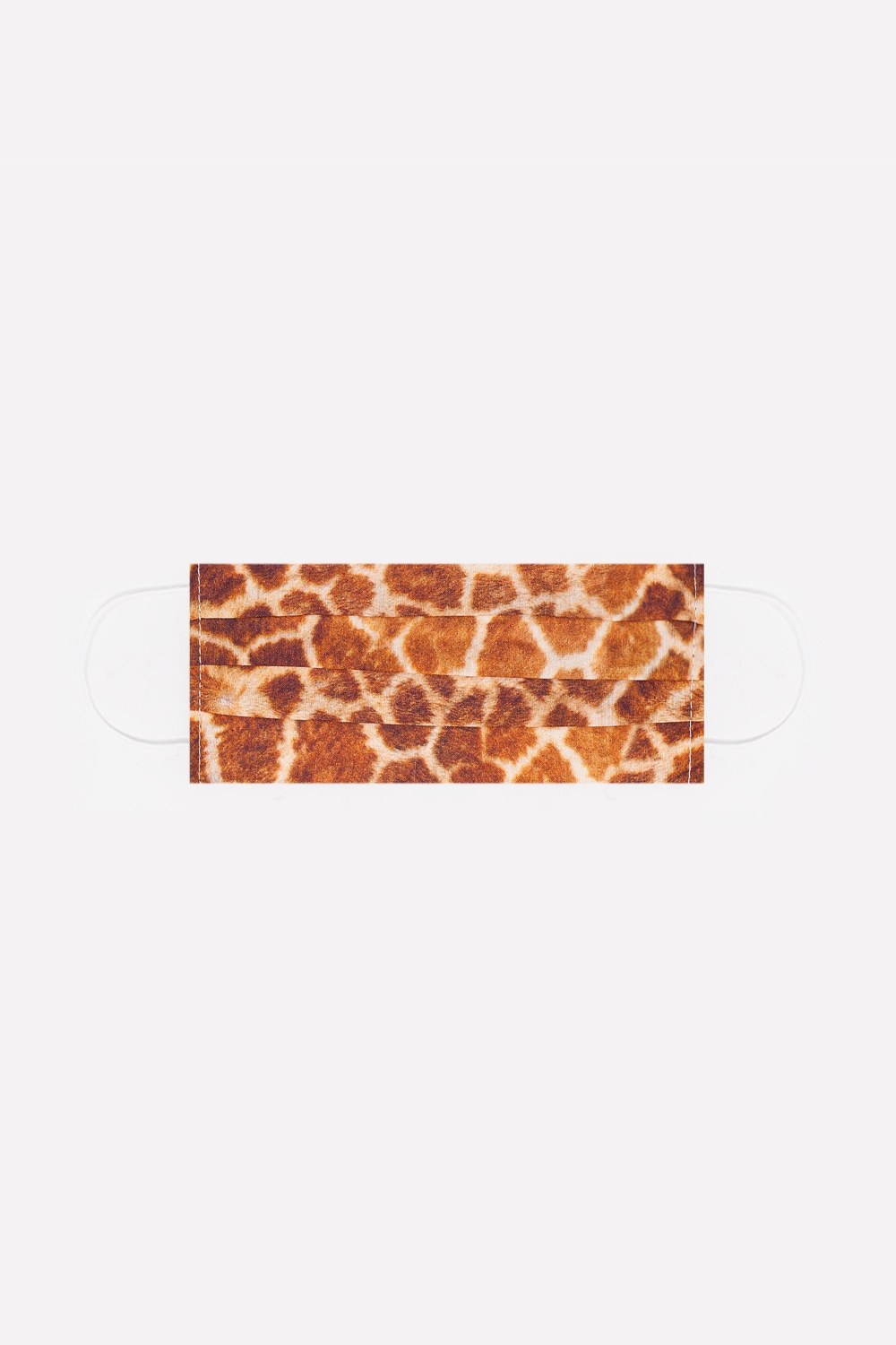 Paquete de 5 unidades Mascarilla camel estampado de jirafa
