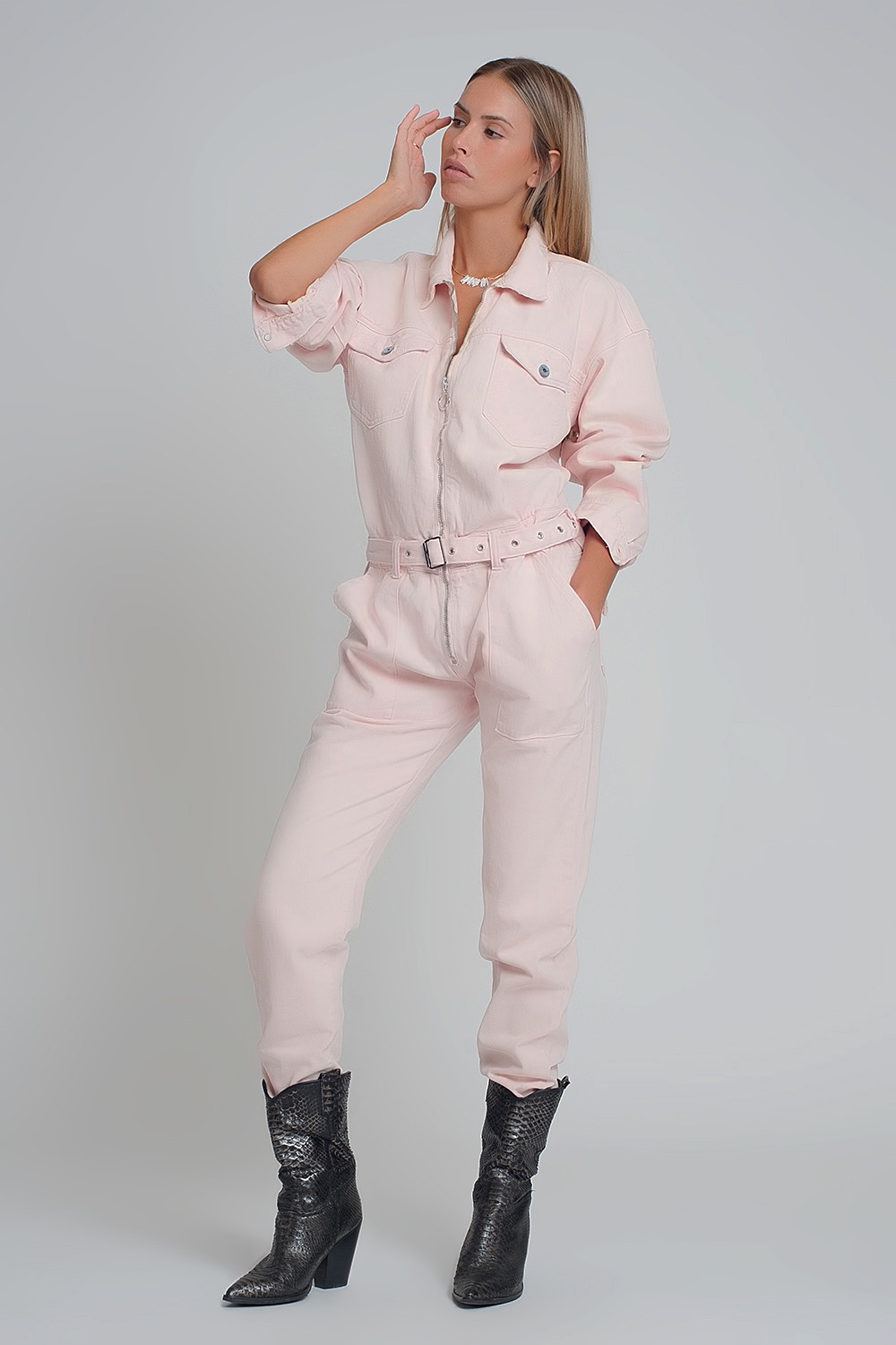 wholesale denim jumpsuit