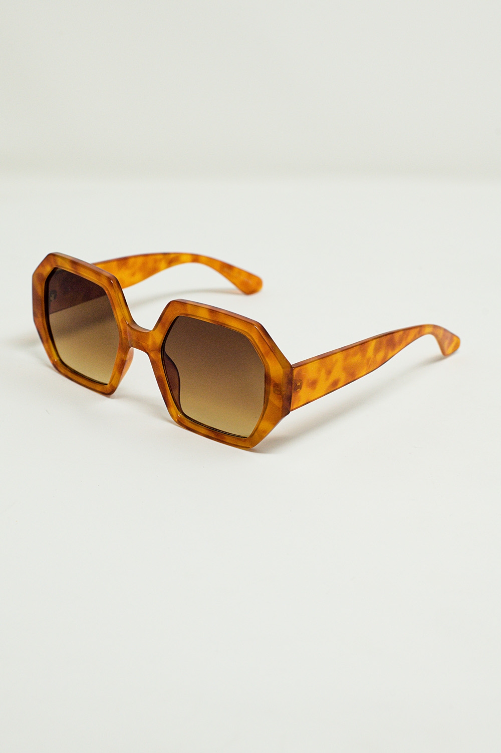 NostalgiaBG - Lunettes de soleil Vintage unisexes, cadre brun écaille